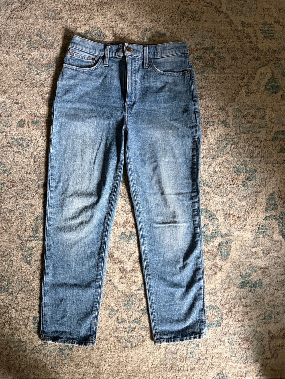 Madewell classic straight jeans 29